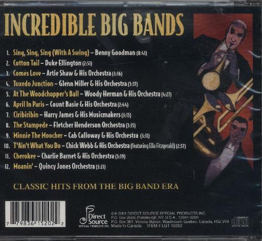 Various Artist - Incredible Big Bands - Click Image to Close